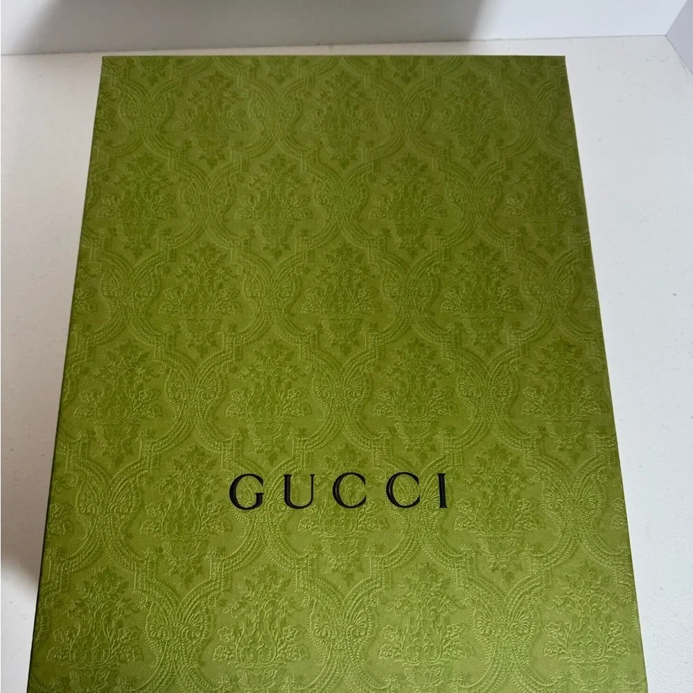 White GUCCI Platform Sandals size 37 - Picture 8 of 8